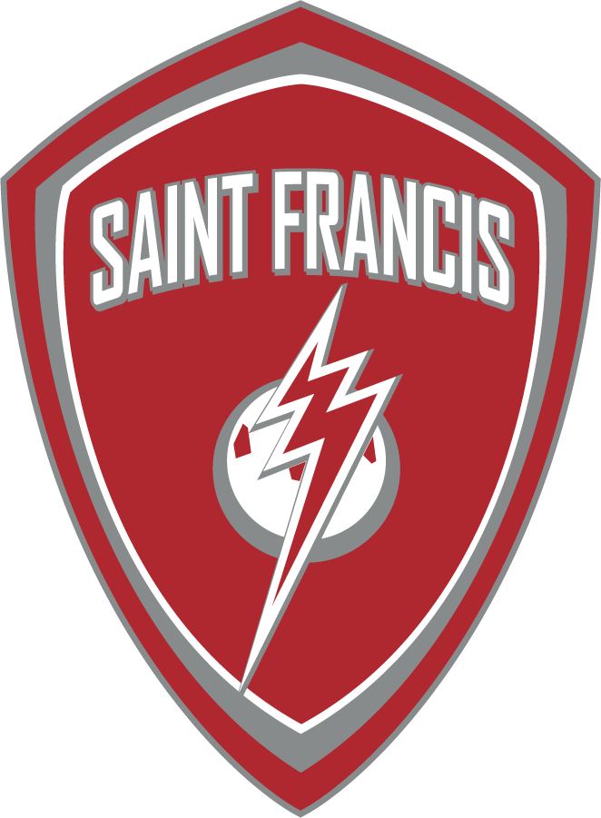 Saint Francis Red Flash 2018-Pres Secondary Logo diy DTF decal sticker